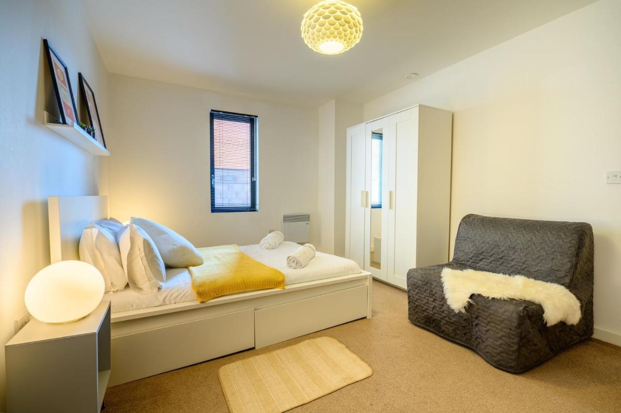 Superb Apartment At The Gallery, Baltic Triangle Liverpool Buitenkant foto